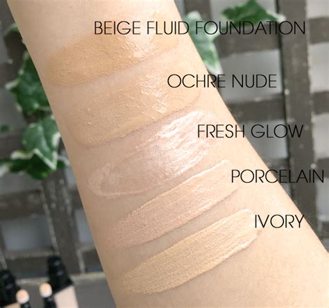 burberry fresh glow foundation swatches|Burberry ultimate glow foundation.